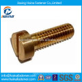 Brass Slotted Cheese Head Machine Screw DIN84 ISO1207